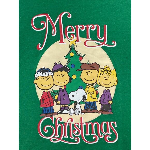 World Wide - Peanuts - Unisex Adult Short Sleeves T-Shirt - Graphic Tee-Green- L - Picture 10 of 12